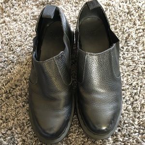 Dr. Martens Black Leather Low Top Bootie